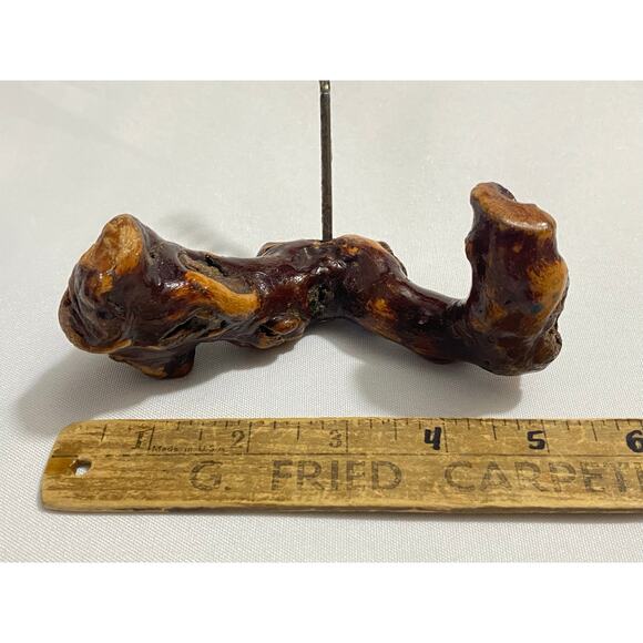 Rustic Driftwood Handle Corkscrew – Unique Handmade Bar Tool - Picture 5 of 7